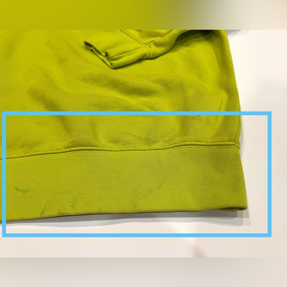 Nike Lime Green Hoodie | Hooded Sweatshirt - Picture 6 of 6